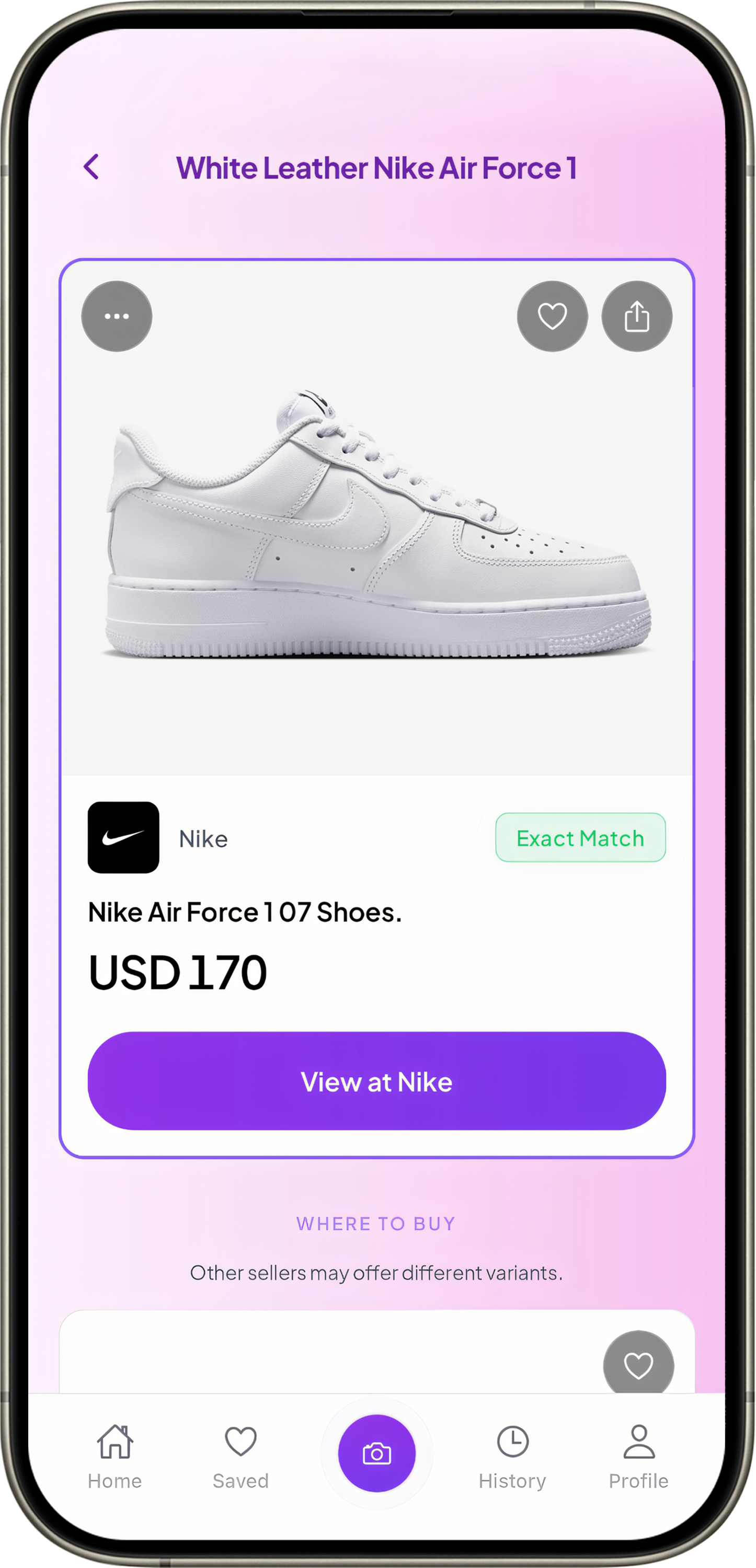 Exact item identified