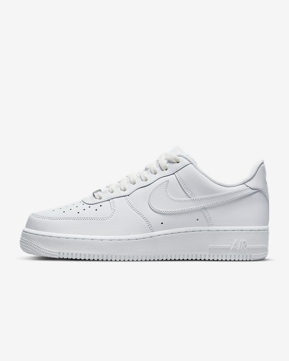 White Nike Air Force 1 sneaker