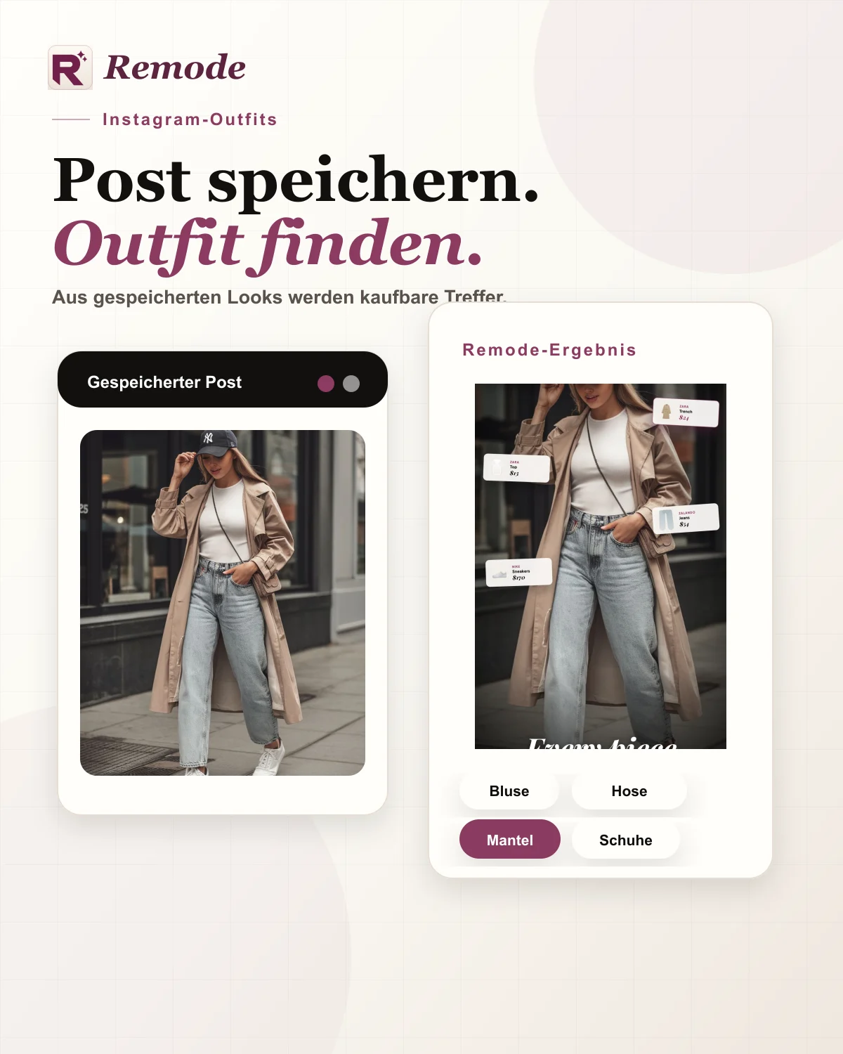 Remode Instagram-Outfit Editorial Visual