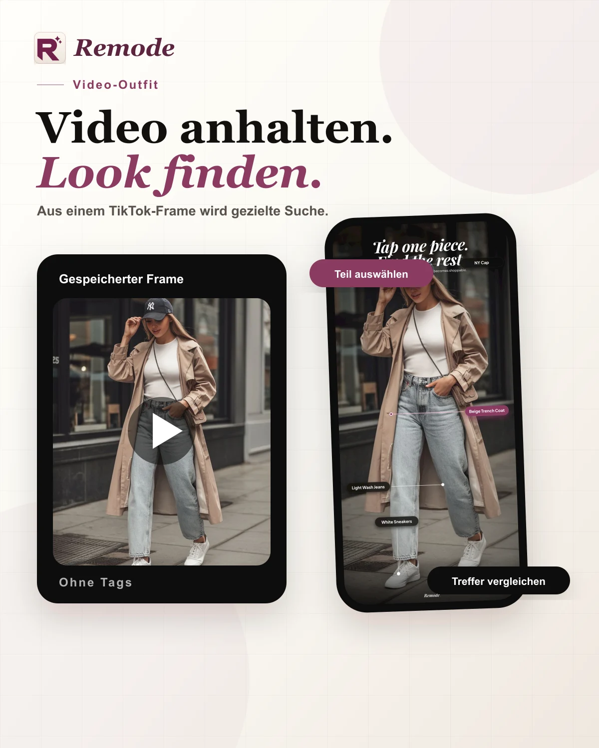 Remode macht aus einem Social-Video-Frame konkrete Treffer