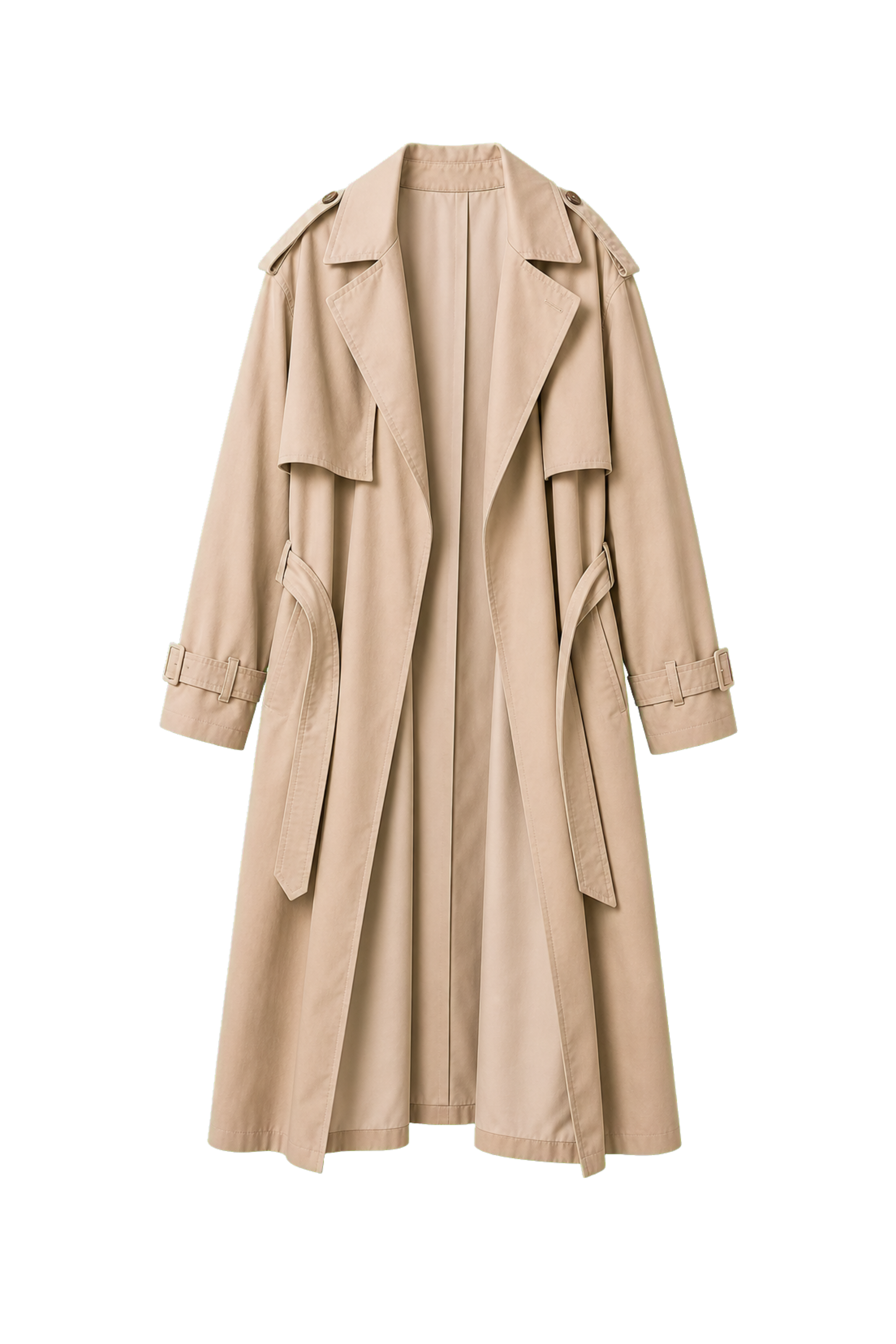 Exact beige trench coat